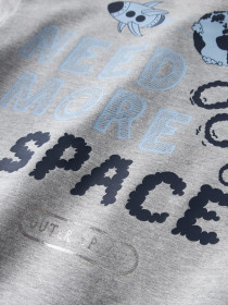 NAME IT Sweatshirt Darik Grey Melange